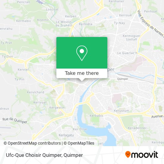 Mapa Ufc-Que Choisir Quimper