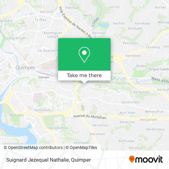 Suignard Jezequel Nathalie map