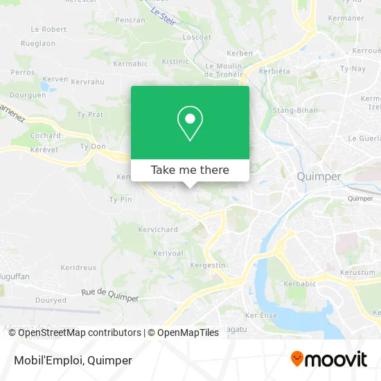 Mobil'Emploi map