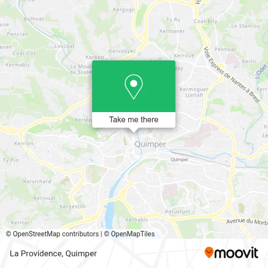 La Providence map
