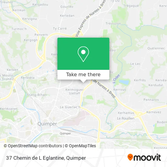 37 Chemin de L Eglantine map