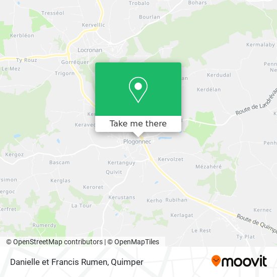 Danielle et Francis Rumen map