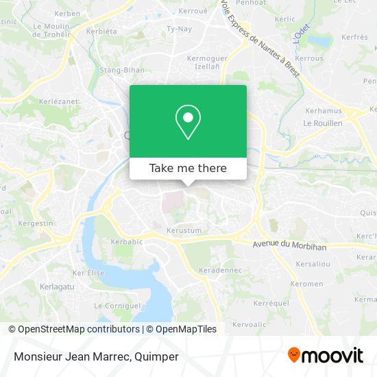 Monsieur Jean Marrec map