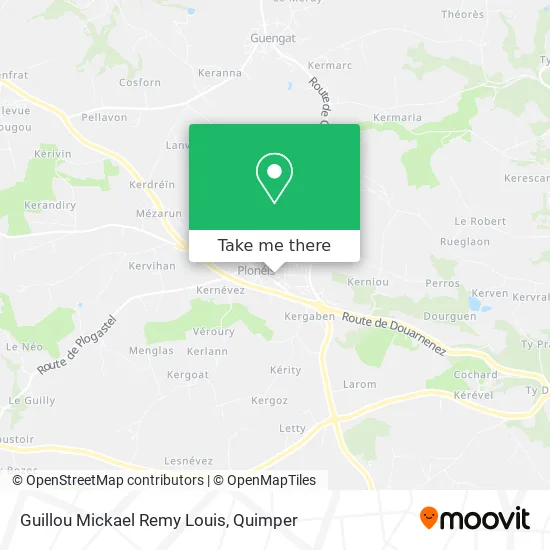 Guillou Mickael Remy Louis map