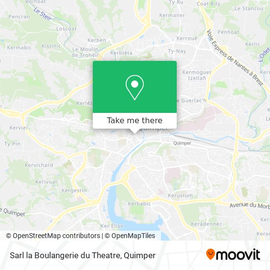 Sarl la Boulangerie du Theatre map