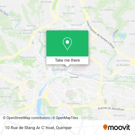10 Rue de Stang Ar C' hoat map