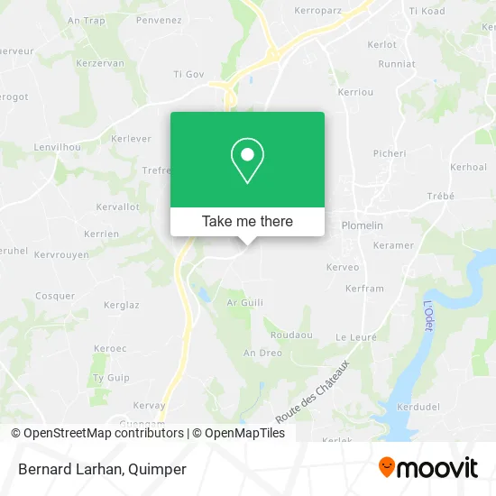 Bernard Larhan map