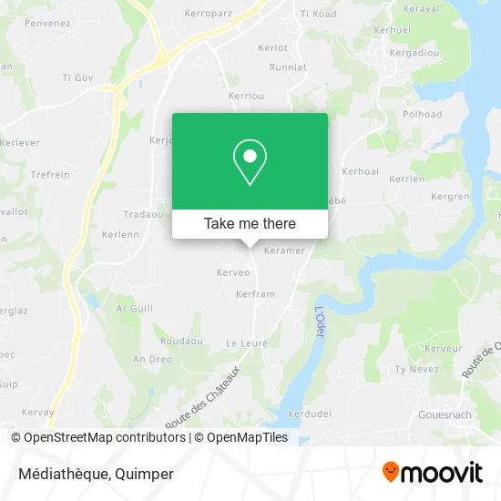 Médiathèque map
