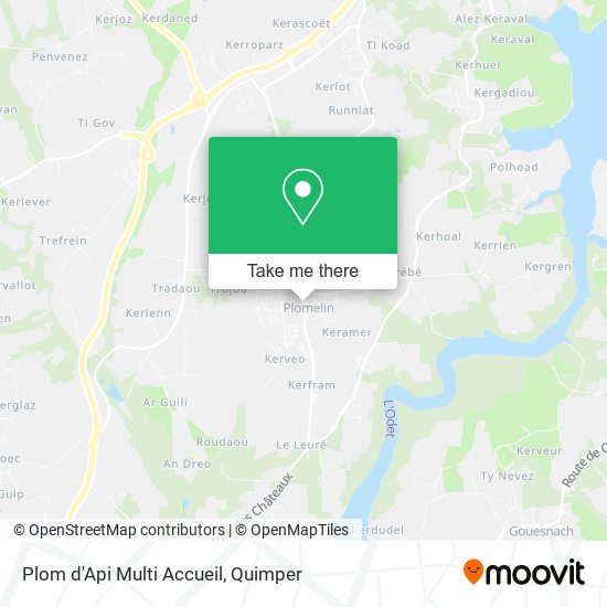 Mapa Plom d'Api Multi Accueil