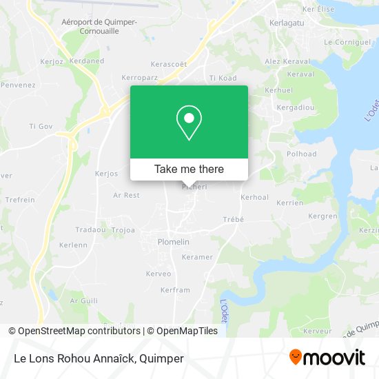 Le Lons Rohou Annaîck map