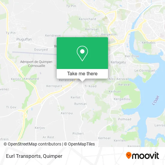 Eurl Transports map