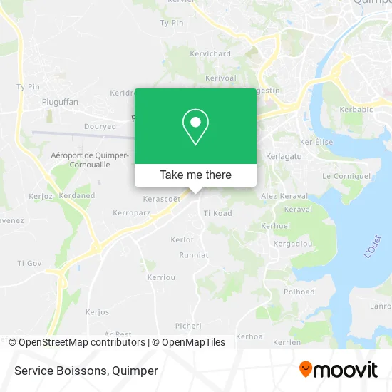 Service Boissons map