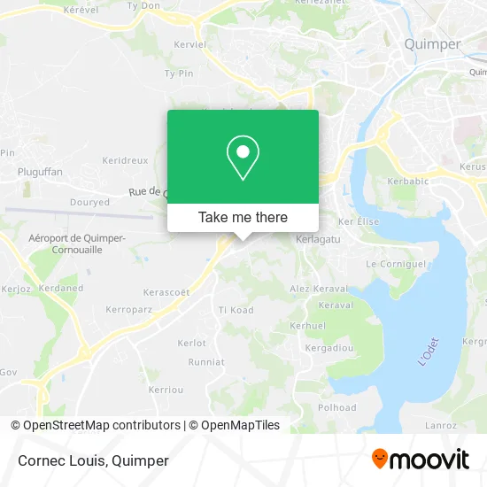 Cornec Louis map