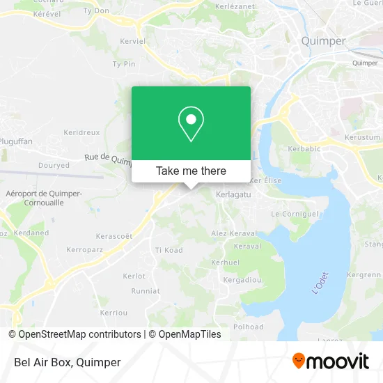 Bel Air Box map