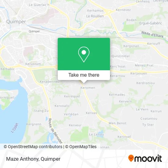 Maze Anthony map