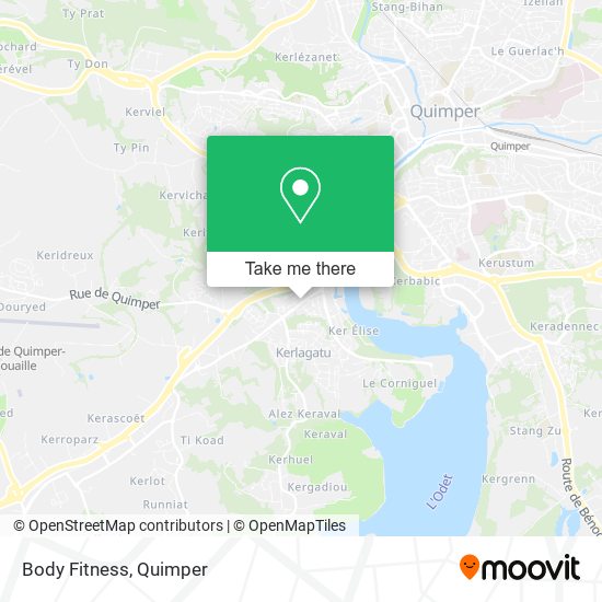 Body Fitness map