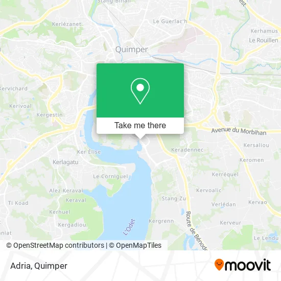 Adria map
