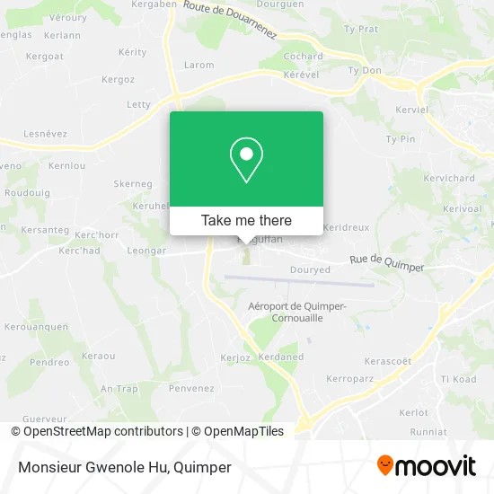 Monsieur Gwenole Hu map
