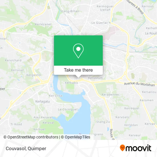 Couvasol map