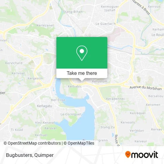 Bugbusters map