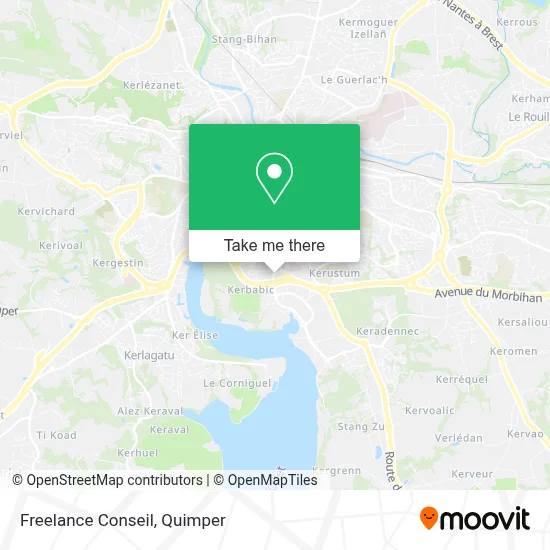 Freelance Conseil map