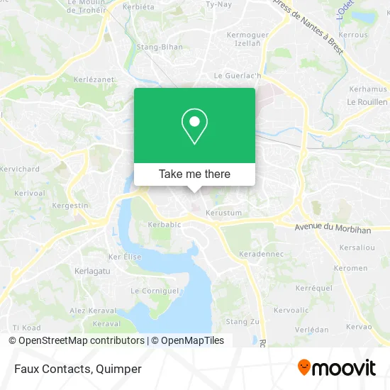 Faux Contacts map