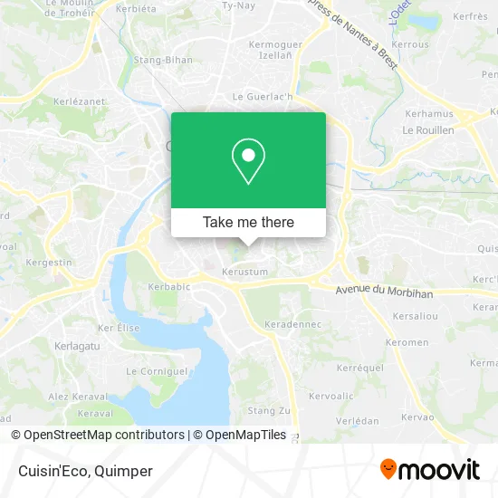 Cuisin'Eco map