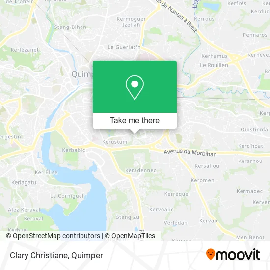 Clary Christiane map