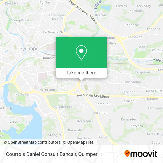 Courtois Daniel Consult Bancair map