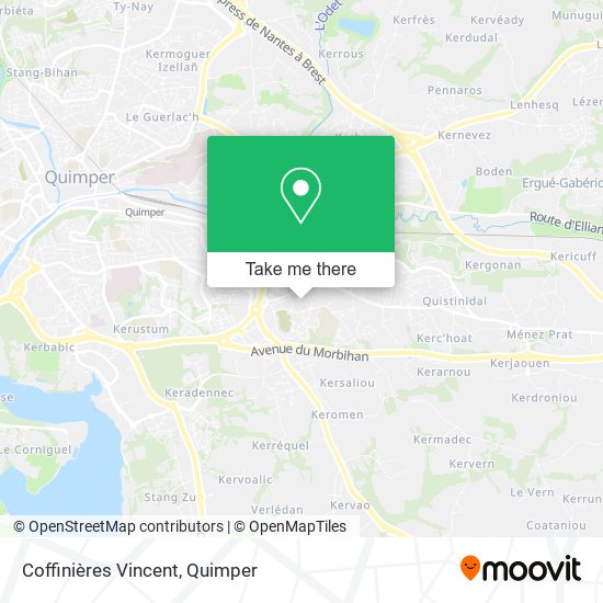 Coffinières Vincent map