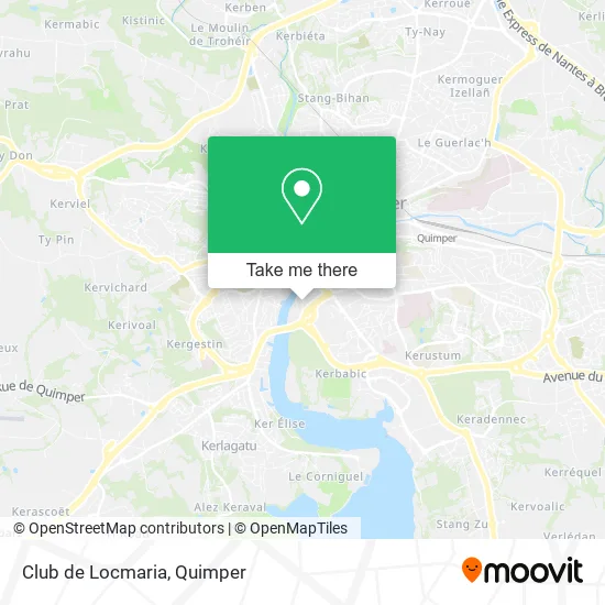Club de Locmaria map