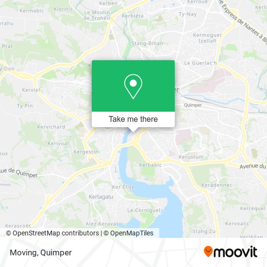 Moving map