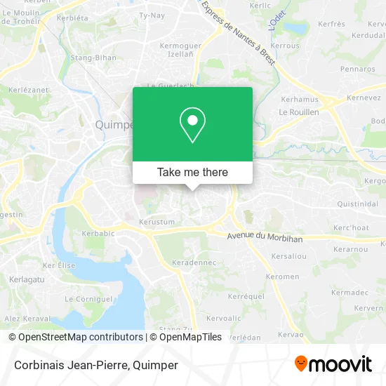 Corbinais Jean-Pierre map