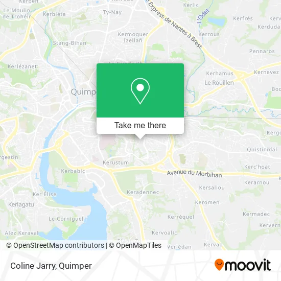 Coline Jarry map