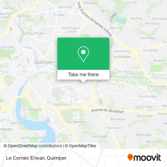 Le Cornec Erwan map