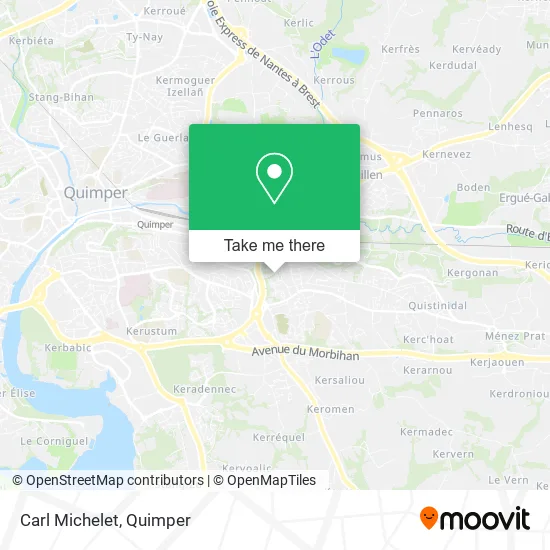 Carl Michelet map