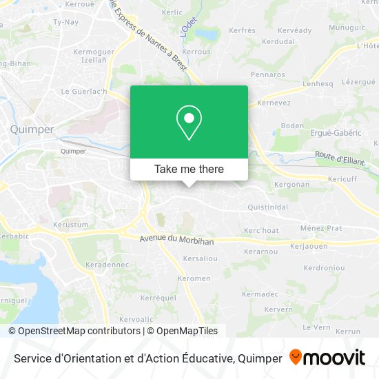 Mapa Service d'Orientation et d'Action Éducative