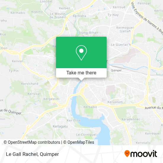 Le Gall Rachel map