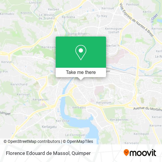 Florence Edouard de Massol map