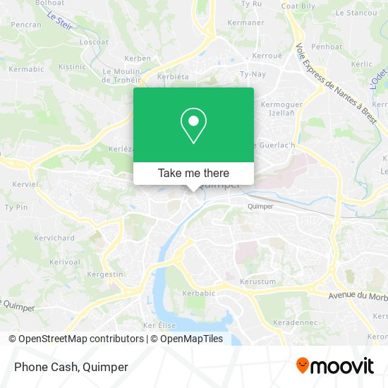 Phone Cash map