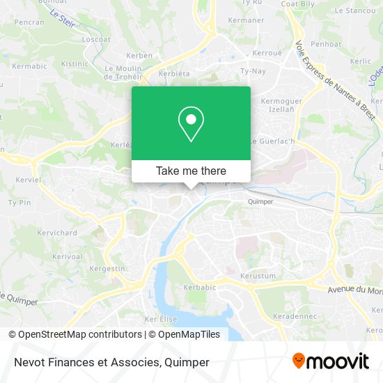 Nevot Finances et Associes map