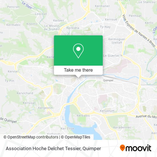 Mapa Association Hoche Delchet Tessier