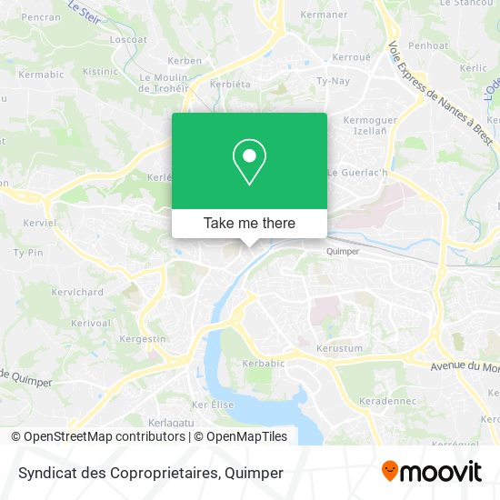 Syndicat des Coproprietaires map