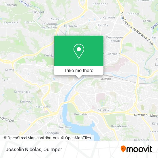 Josselin Nicolas map