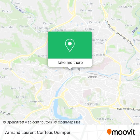 Armand Laurent Coiffeur map