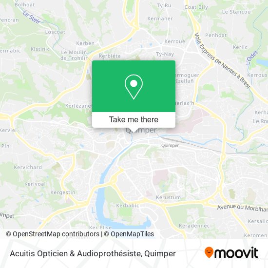 Acuitis Opticien & Audioprothésiste map