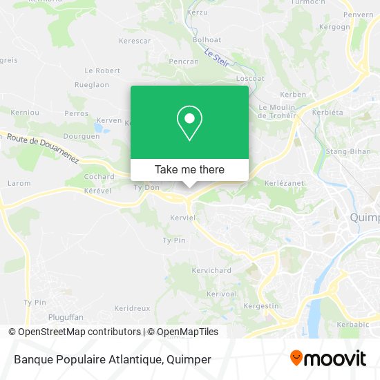 Banque Populaire Atlantique map