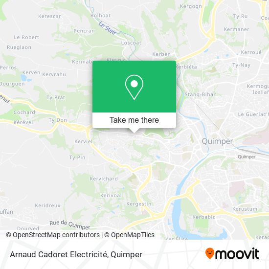Arnaud Cadoret Electricité map