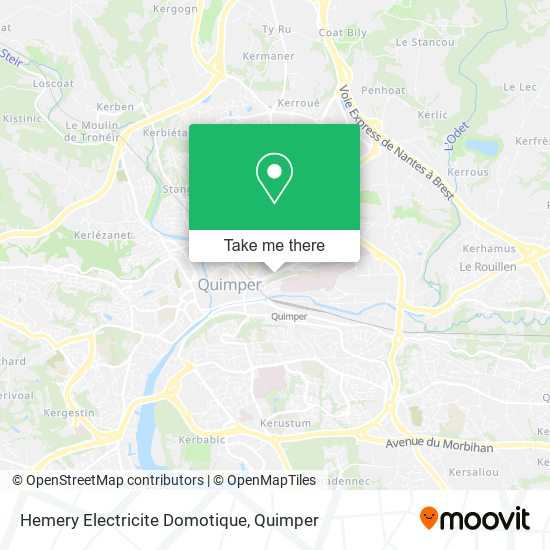 Hemery Electricite Domotique map