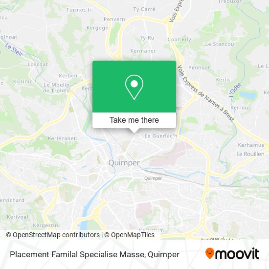 Mapa Placement Familal Specialise Masse